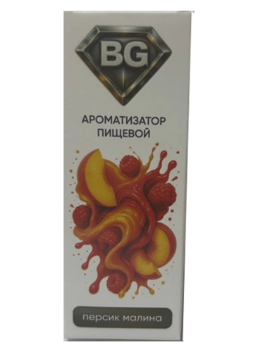 Ароматизатор для 30мл BG Персик Малина