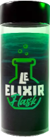 Аром.+ флакон 30мл DARK X SIZE Le Elixir Flask (Энергетик, яблоко, киви)