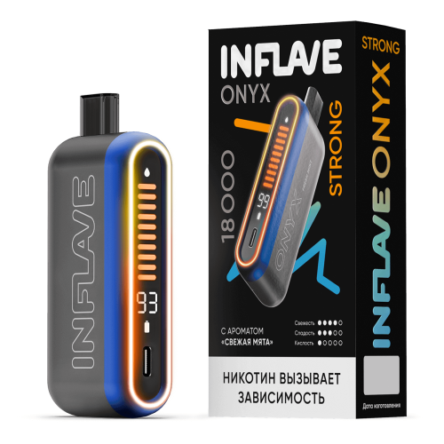 INFLAVE ONYX 18000 2% STRONG Свежая мята