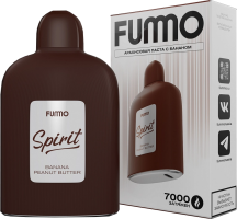 ЭСДН FUMMO SPIRIT 7000 2% Banana Peanut Butter (Арахисовая Паста с Бананом)