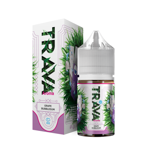 Ароматизатор для 30мл "TRAVA" GRAPE BUBBLEGUM (Виноградная жвачка)