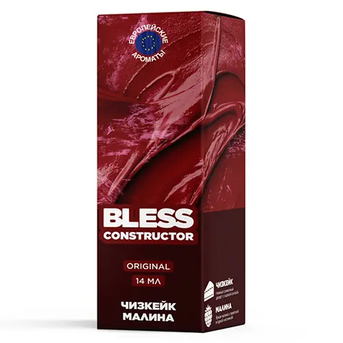 Ароматизатор для 30мл BLESS CONSTRUCTOR Чизкейк малина
