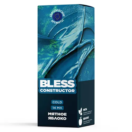 Ароматизатор для 30мл BLESS CONSTRUCTOR  Мятное яблоко