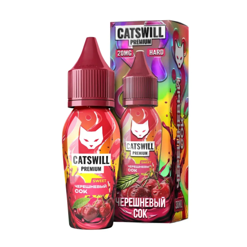 Черешневый сок 20мг CATSWILL PREMIUM SWEET 30мл Жидкость