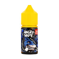 Акула Гарпун (черника со сливками) 20мг Angry Vape SALT 30мл Жидкость