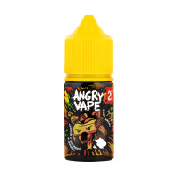 Енот Щипач (чизкейк с клубникой и бананом) 20мг Angry Vape SALT 30мл Жидкость